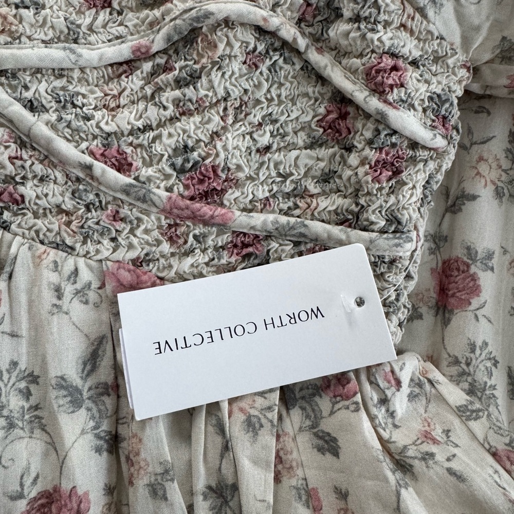 Floral Maternity Dress - Picture 4 of 5